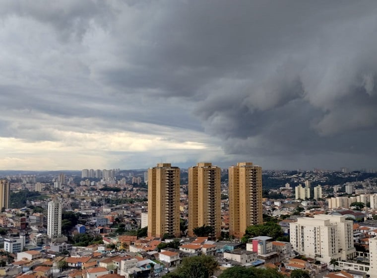 Imagem Aumenta o risco de temporais no estado de São Paulo 