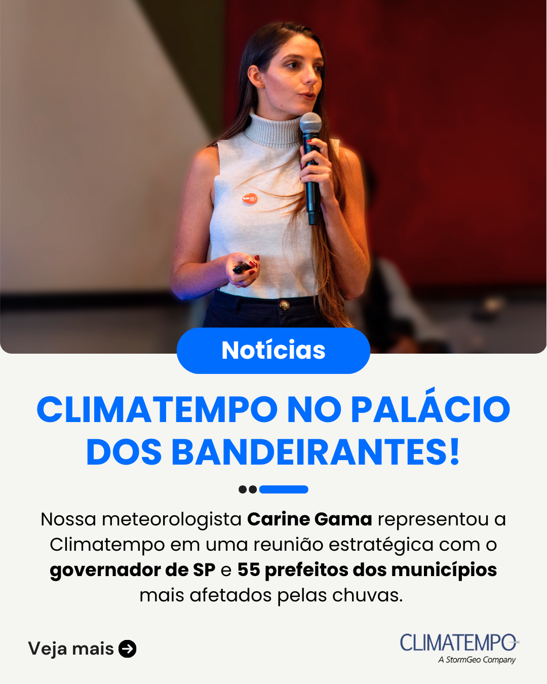 Imagem Climatempo participa de reunião com governo de SP para discutir impactos das fortes chuvas recentes