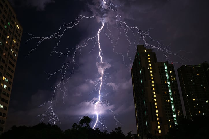 Imagem Região Sul registra mais de 195 mil raios e chuva persiste