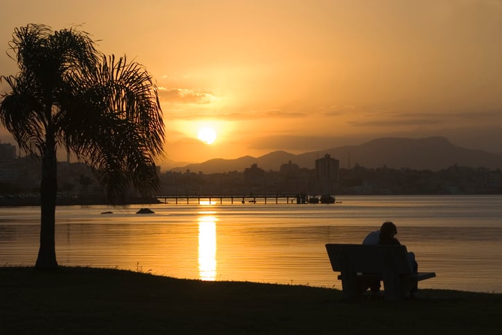 Imagem Temperaturas sobem no Sul após massa de ar frio