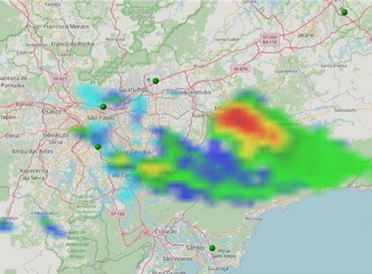 Imagem Balanço do temporal na Grande SP em 18/3/2025