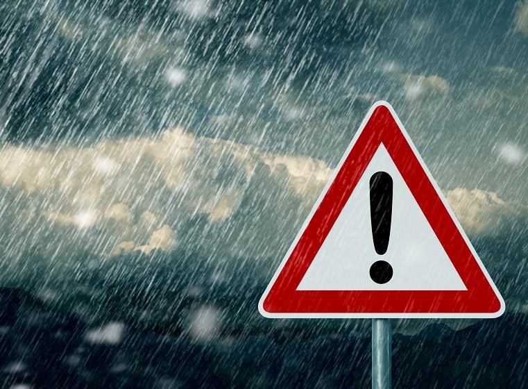 Imagem da notícia Alerta para chuva muito volumosa no litoral do RS e de SC
