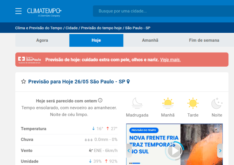 Imagem Climatempo e Grupo DPSP se unem em campanha para incentivar vacinação contra gripe
