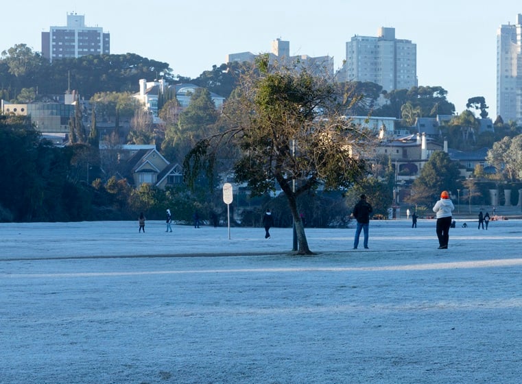 Imagem Novos recordes de frio em capitais do Sul, do Sudeste e do Centro-Oeste