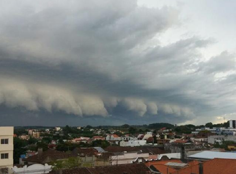 Imagem Aumenta o risco de chuva forte no Rio Grande do Sul
