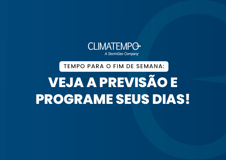 Imagem da notícia Previsão do Tempo no Brasil para o Final de Semana (17 e 18 de maio de 2025)