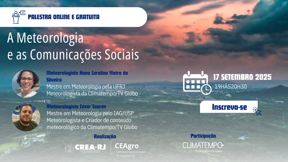 Imagem Climatempo participa de debate sobre responsabilidade da informação meteorológica em evento no RJ