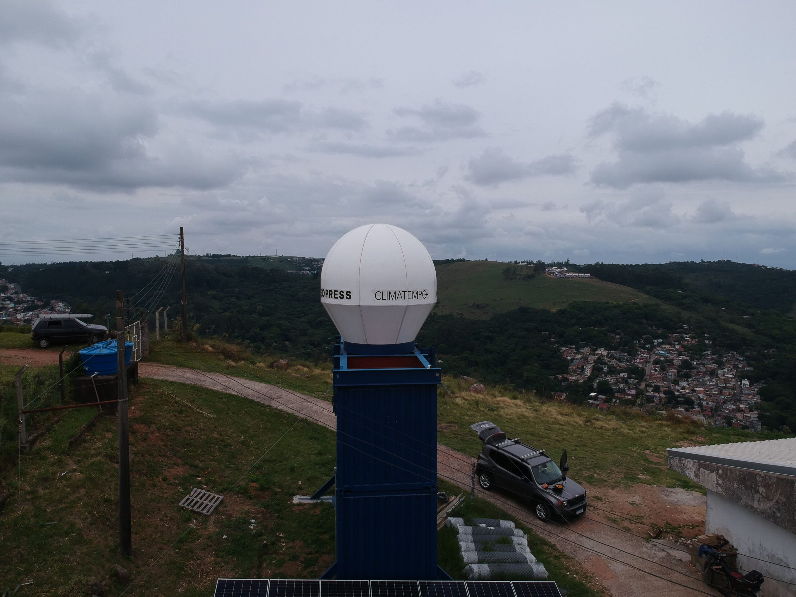 Imagem Equipe da Climatempo fortalece operação do Radar Meteorológico de Porto Alegre