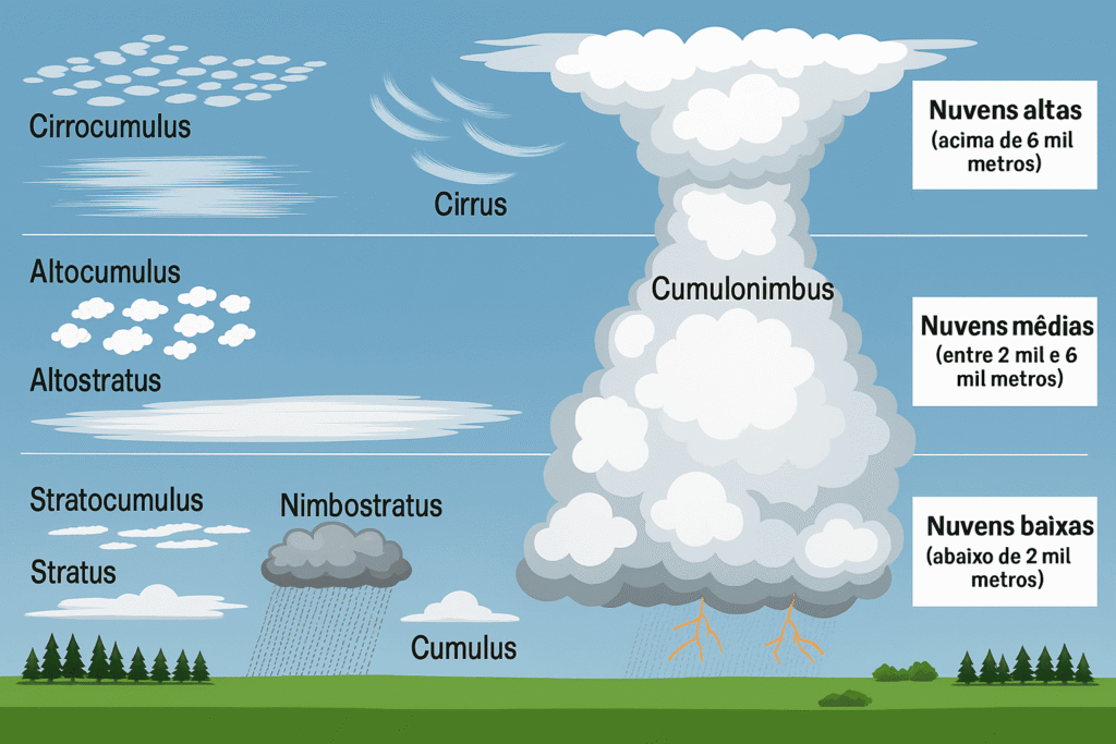 Como se formam as nuvens de chuva: entenda o processo e os tipos mais ...