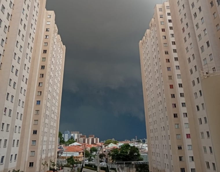 Imagem SP permanece com risco de temporais até o domingo