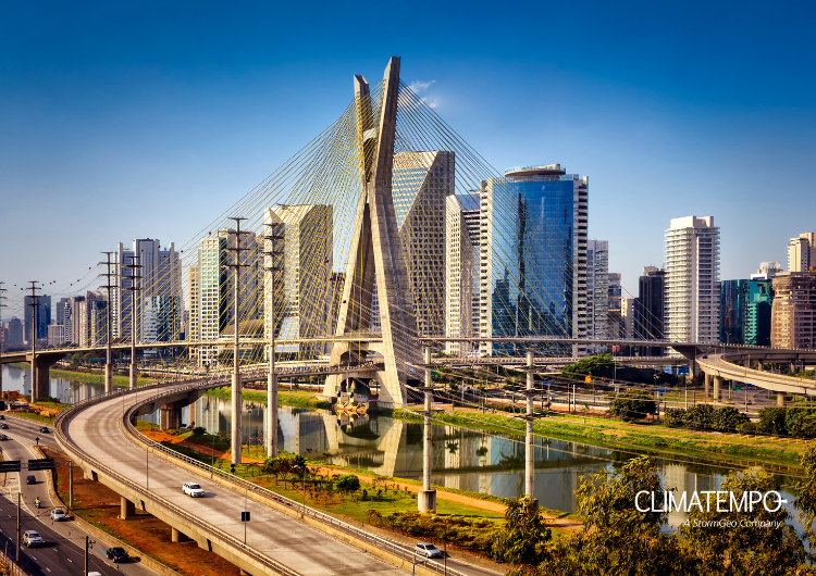 Previsão do tempo para o aniversário de São Paulo