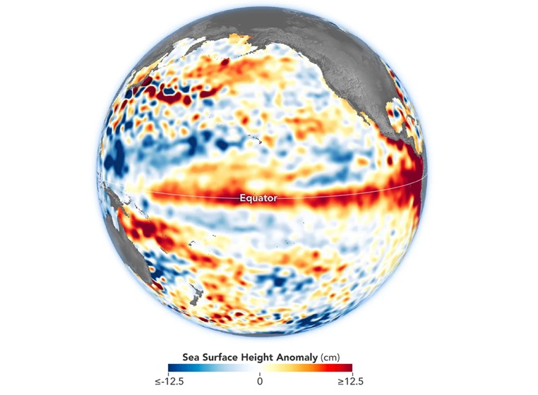Risco de El Niño forte a muito forte está aumentando