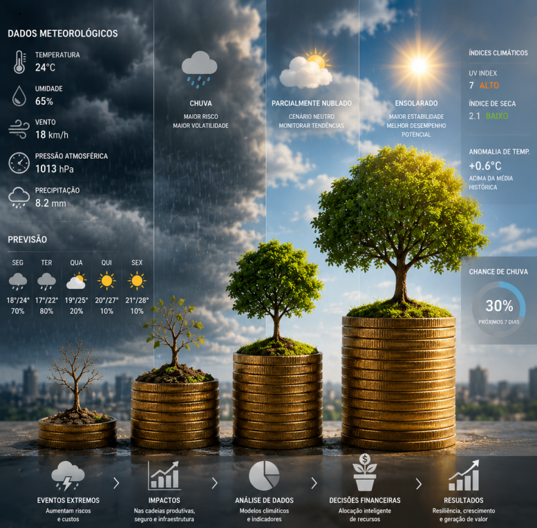 Risco climático já influencia investimentos, operações e lucros das empresas no Brasil