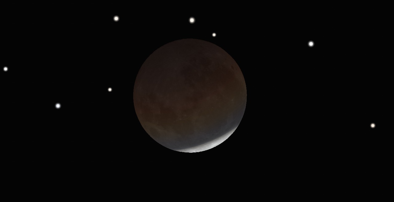 Show da Lua cheia: 27/28 de agosto de 2026, eclipse lunar parcial quase total
