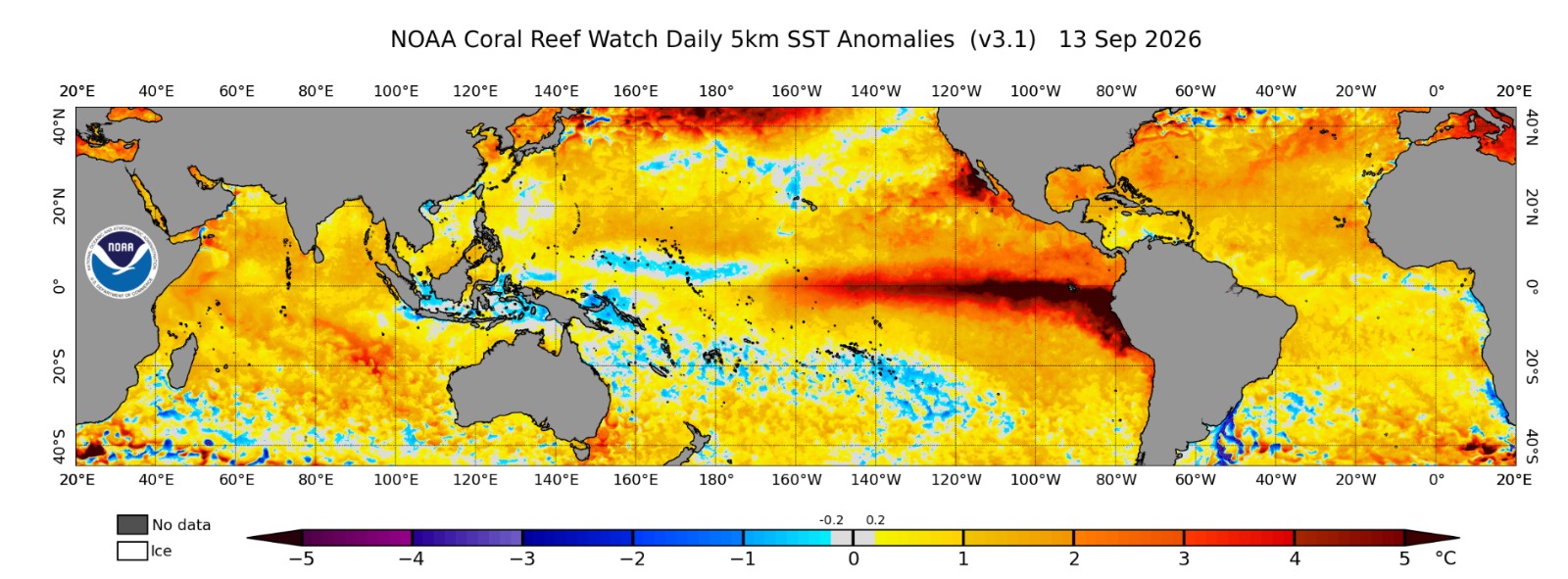 El Niño já é forte e pode atingir intensidade muito forte no início da primavera