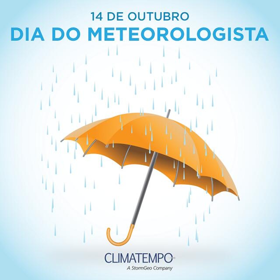 14 de outubro é o Dia do Meteorologista