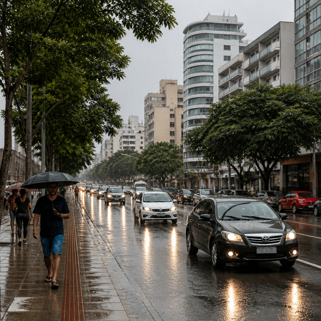Chuva volta a ganhar força no Sul do Brasil nesta quinta; veja onde há risco de temporais