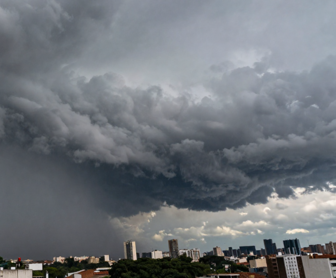 Risco de tempestades severas em SC, PR, SP e Sul de MG nos próximos dias